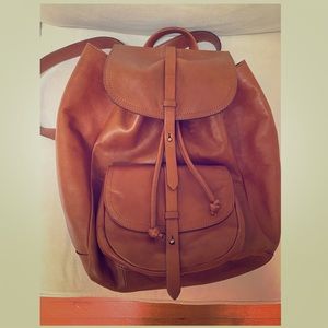 Madewell Transport Leather Rucksack